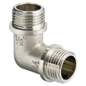 VTr.093.N.0006 Угольник нар.-нар. НИКЕЛЬ 1 R Valtec