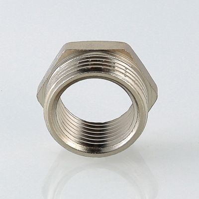 VTr.581.N.0908 Перехід-футорка зовн.-вн. 2 Rх1 1/2 R НІКЕЛЬ Valtec