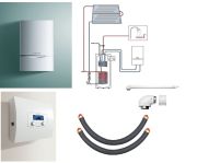 Пакет Vaillant ecoTEC plus VU INT 306/5+auroSTEP plus 2.250 HF+VRS620 (0020201557)