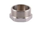 Заглушка із зовнішнім різьбленням SOLOMON 1 1/2" нікель 4001 N